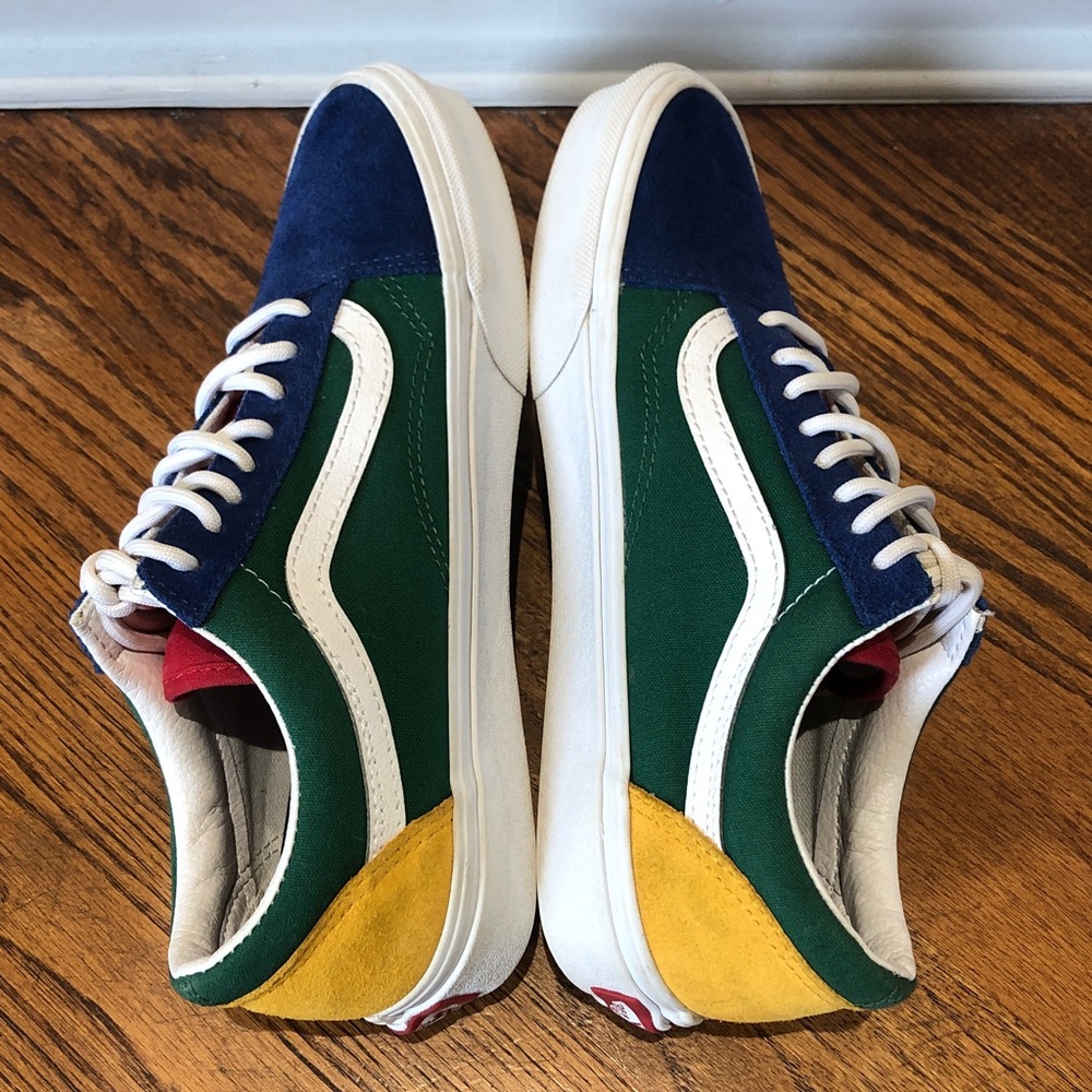 VANS Old Skool Yacht Club Vibrant blue, green, yellow Retro, UNISEX SNEAKERS! - Picture 6 of 8